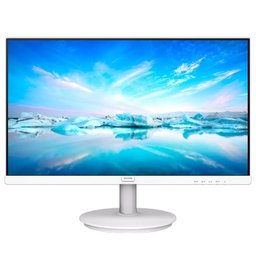 MONITOR LED 21.5 PHILIPS 221V8LW FHD WIDE VGA/HDMI VESA BRANCO BORDAS ULTRAFINAS - 1 MONITOR LED 21.5 PHILIPS 221V8LW FHD WIDE VGA/HDMI VESA BRANCO BORDAS ULTRAFINAS - 1