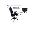 Cadeira Escritório Diretor Back System Job G615a atacadeiras - 7