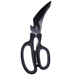 Tesoura Multi Função para Cortar Frango Carnes Aves Assados em Metal 24,5cm - 1