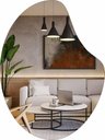 Ver imagem 1 de ESPELHO DECORATIVO ORGÂNICO 40CMX30CM MODERNO LUXO SALA QUARTO BANHEIRO