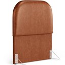 Ver mais imagens de Cabeceira Cama Box 100cm Lanna com Puff Recamier Doha W01 Couríssimo Camel - Lyam Decor