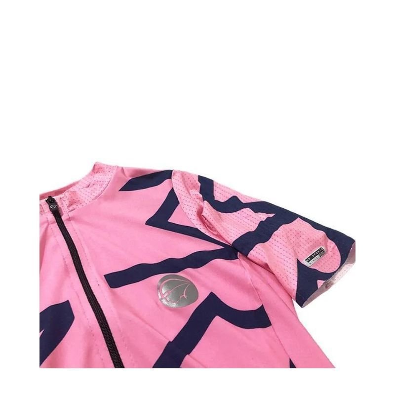 Camisa Mauro Ribeiro Feminina Identite Rosa/azul sem Marca Gg - 4