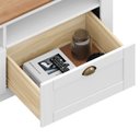 Ver imagem 6 de Rack Tv Bancada 43 Polegadas Madeira Maciça 2 Gavetas 2 Nichos Bolton Idimex