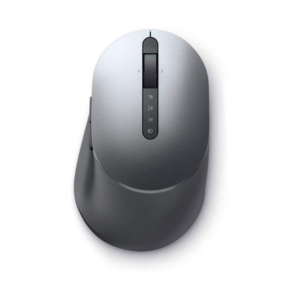 Mouse sem Fio Dell Ms5320w - 1600dpi - Bluetooth ou Receptor Usb - até 3 Dispositivos - Cinza
