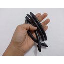 Ver imagem 3 de Kit 10 Puxadores Portas Gavetas Armários Simplice Preto Cozinha