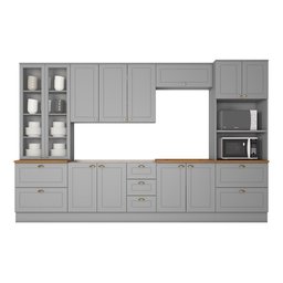 Cozinha Completa 6 Peças Com Cristaleira Amy Casa 812 - 4