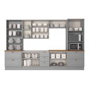 Ver imagem 3 de Cozinha Completa 6 Peças Com Cristaleira Amy Casa 812