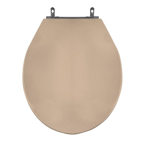 Assento Sanitário Poliéster para Louça Ravena (deca) Aço (reb. Oculto) Rosa Floral