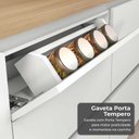 Ver imagem 6 de Cozinha 6 Peças Nesher Rainha Cristaleira 100% MDF