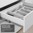 Ver imagem 7 de Cozinha 6 Peças Nesher Rainha Cristaleira 100% MDF