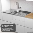 Ver imagem 5 de Cozinha 6 Peças Nesher Rainha Cristaleira 100% MDF