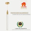 Ver imagem 6 de Lustre Pendente Nitrolux Ntl-004 Rose Gold Led Bivolt Rose Gold 5625