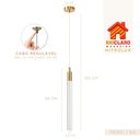 Ver imagem 2 de Lustre Pendente Nitrolux Ntl-004 Rose Gold Led Bivolt Rose Gold 5625