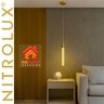 Lustre Pendente Nitrolux Ntl-004 Rose Gold Led Bivolt Rose Gold 5625 - 7