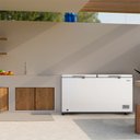 Ver imagem 6 de Freezer Horizontal 2 Portas Branco 508l Midea Mdrc698fzd011 - 127v