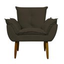Ver imagem 2 de Poltrona Decorativa para Consultório Opala Suede Herrero