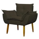 Ver imagem 1 de Poltrona Decorativa para Consultório Opala Suede Herrero