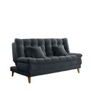 Ver imagem 3 de Sofá Cama 3 Lugares Casal Confortável 1,85 Larg Duda Matrix