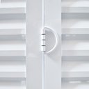 Ver imagem 5 de Porta Camarão Palheta Alumínio 80x210 Branco Lado Esquerdo