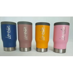 Copo Térmico 3x1 380 Ml Azul - 5