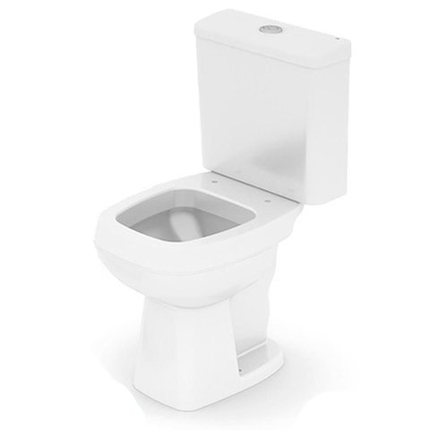 Vaso Sanitário com Caixa Acoplada City Branco Celite