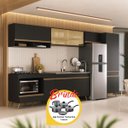 Ver imagem 1 de Cozinha Completa c/Balcão para Cooktop Veneza MP2276 Multimóveis + Brinde Jogo de Panelas Tramontina