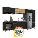 Ver imagem 2 de Cozinha Completa c/Balcão para Cooktop Veneza MP2276 Multimóveis + Brinde Jogo de Panelas Tramontina