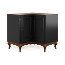 Ver imagem 1 de Balcão de Canto Hannover - 60707 Mmj-lz Lz-preto/imbuia