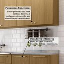 Ver imagem 7 de Cozinha Compacta 4 Peças com Tampo 200cm Elegance Luciane Móveis