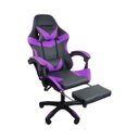 Ver imagem 1 de Cadeira Gamer Stillus Ergonômica com Apoio para Os Pés - Roxo