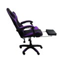 Ver imagem 6 de Cadeira Gamer Stillus Ergonômica com Apoio para Os Pés - Roxo
