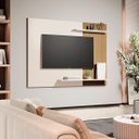 Ver imagem 4 de Painel para Sala Quarto para Tv Smart até 55 Polegadas Eliana 71 - Cores - Comprar Moveis em Casa:of