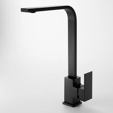 Torneira Misturador Moderna Slim 360º Cozinhas e Lavabos Alta Preta