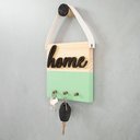 Ver imagem 6 de Porta-Chaves Em Pinus Verde Home 17Cm