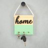 Porta-Chaves Em Pinus Verde Home 17Cm - 1