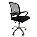 Ver imagem 3 de Kit 3 Cadeiras Escritório Secretária Giratória Ergonômica Tela Mesh Preta com Laudo Ergonômico Nr17