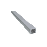 Perfil de Led Sobrepor Anodizado (Prata) 2 Metros - 4