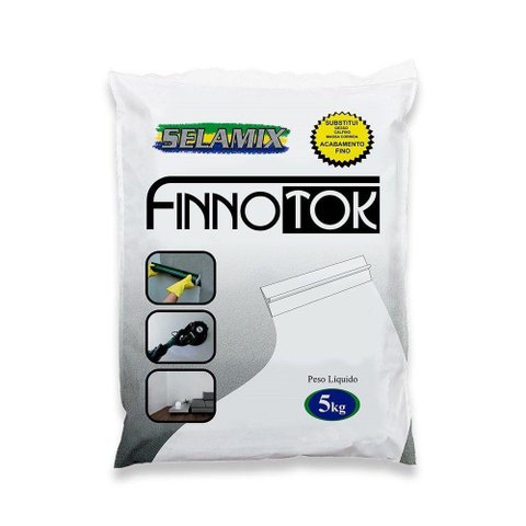 Massa de Acabamento Finnotok Branco 5kg