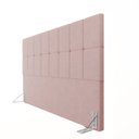 Ver imagem 6 de Cabeceira King 192cm Boucle Estofada Design Moderno para Quarto Linea