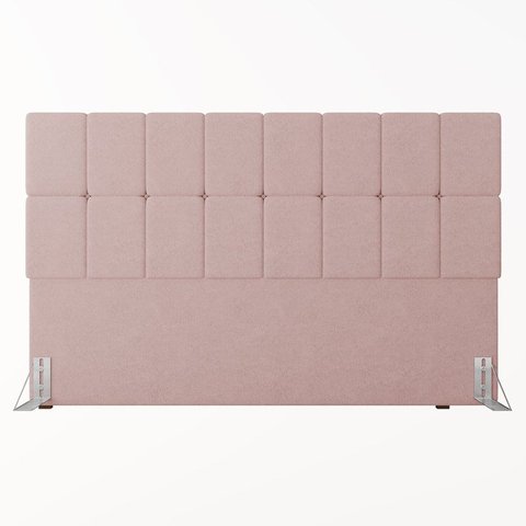 Cabeceira King 192cm Boucle Estofada Design Moderno para Quarto Linea