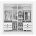 Ver imagem 4 de Guarda Roupa 2 Portas Las Vegas Branco D'doro