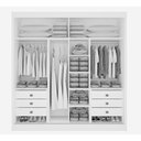 Ver imagem 5 de Guarda Roupa 2 Portas Las Vegas Branco D'doro
