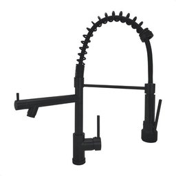 Torneira Gourmet Vip Monocomando Misturador Preto Black - 1