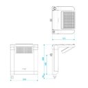 Ver imagem 2 de Chuveiro Lorenzetti Acqua Star Ultra Eletrônico Branco 220v