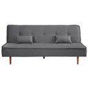 Ver imagem 1 de Sofá Cama Silver 3 Lugares Reclinável Suede 192 Cm Speciale Home