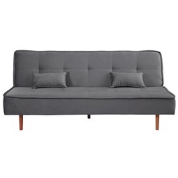 Sofá Cama Silver 3 Lugares Reclinável Suede 192 Cm Speciale Home - 1 Sofá Cama Silver 3 Lugares Reclinável Suede 192 Cm Speciale Home - 1