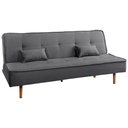 Ver imagem 2 de Sofá Cama Silver 3 Lugares Reclinável Suede 192 Cm Speciale Home