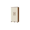 Armário Multiuso 2 Portas Dacar Canela/ Off White - 5