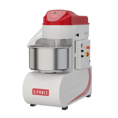 Amassadeira Espiral 40 kg Epóxi 2 Velocidades Digital Ae-40 G2 Trifásica 380V - g.Paniz