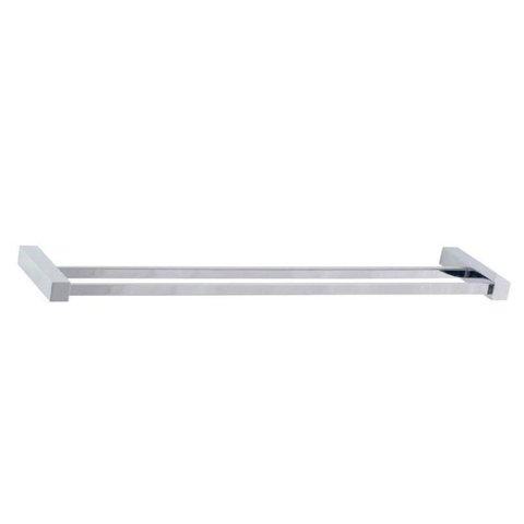 Porta Toalha Banho Barra Duplo Trend Cromado - Perflex 12125510
